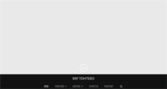 Desktop Screenshot of brf-tomtebo.se