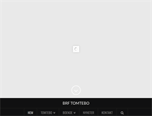 Tablet Screenshot of brf-tomtebo.se
